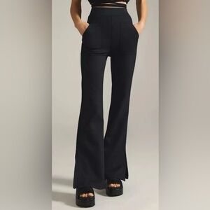 Anthropologie Maeve Eve Ponte Wide-Leg Pants
